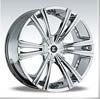 Image of 2 CRAVE No12 CHROME wheel