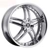 Image of 2 CRAVE No17 CHROME wheel