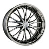 Image of ACE EMINENCE MATTE BLACK MACHINED wheel