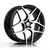 Image of XIX X35 BLACK MACHINED wheel