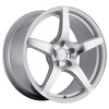 Image of EUROTEK UO8 SILVER MACHINED wheel