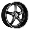 Image of VERTINI DRIFT MATTE BLACK wheel