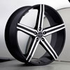 Image of VERSANTE 228 BLACK MACHINED 5 SPOKE wheel