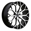 Image of VERSANTE 229 BLACK MACHINED wheel