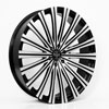 Image of VERSANTE 230 BLACK MACHINED 6 LUG wheel