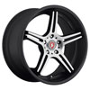 Image of BAVARIA BC5S CONCAVE BLACK MACHINED wheel