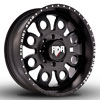 Image of RED DIRT ROAD BOSS SATIN BLACK wheel