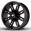 Image of RED DIRT ROAD THUNDER SATIN BLACK wheel