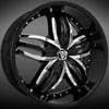 Image of DIABLO ANGEL BLACK wheel