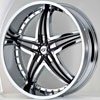 Image of GIANNA G1 BLITZ  CHROME wheel