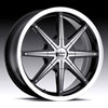 Image of VISION KRYPTONITE BLACK MACHINED wheel