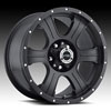 Image of VISION OFFROAD ASSASSIN MATTE BLACK RIVETS wheel