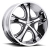 Image of PLATINUM 416 PATRIARCH CHROME wheel