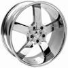 Image of U2 55SA CHROME wheel