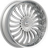 Image of BORGHINI B24 CHROME wheel