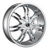 Image of BORGHINI B14 CHROME wheel