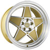 Image of ACE SL-5 MATTE GOLD MACHINED wheel