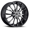 Image of VCT MANCINI BLACK MACHINED wheel