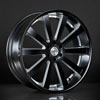 Image of HEAVY HITTERS H10 SATIN BLACK wheel