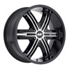 Image of AVENUE A612B MACHINE BLACK wheel