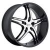 Image of MKW M113B MACHINE BLACK wheel