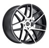 Image of RSR R702 BLACK MACHINED wheel