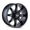 Image of ION 181 BLACK MILLED wheel