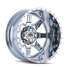 Image of MAYHEM MONSTIR DUALLY CHROME REAR wheel