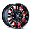 Image of MAYHEM ASSAULT BLACK RED wheel