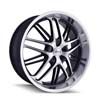 Image of TOUREN TR7 MACHINE BLACK wheel