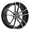 Image of 2 CRAVE No34 GLOSS BLACK MACHINE FACE wheel