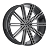 Image of 2 CRAVE No47 BLACK MACHINE SUV wheel