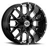 Image of SCORPION SC-19 BLACK MILLED wheel