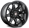 Image of BALLISTIC 581 BEAST GLOSS BLACK wheel