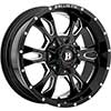 Image of BALLISTIC 957 MACE GLOSS BLACK MILLED wheel