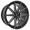 Image of CURVA CONCEPTS C49 BLACK MILLED wheel