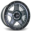 Image of HARDROCK H101 BLACK wheel