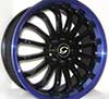 Image of G LINE G601 BLPU BLACK BLUE LIP wheel