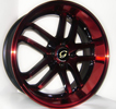 G LINE G817 BPR RED BLACK TRIM