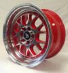 Image of WHITE DIAMOND W0033 POLISHED RED wheel