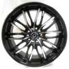 Image of WHITE DIAMOND W3108 MACHINE BLACK wheel