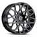 Image of STRADA BUCA GLOSS BLACK MILLED wheel