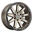 Image of BLACK RHINO OCEANO BRONZE 9in wheel