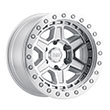 Image of BLACK RHINO RENO BEADLOCK SILVER wheel