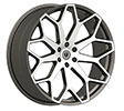 Image of BORGHINI B28 BLACK MACHINE wheel