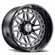 Image of HOSTILE REAPER BLACK MILLED wheel