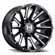 Image of HOSTILE TYPHOON BLACK MILLED wheel