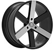 Image of VELOCITY VW22 BLACK MACHINED SUV wheel