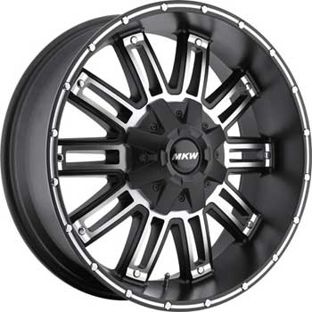 MKW OFFROAD M80 BLACK MACHINED Black/Machine