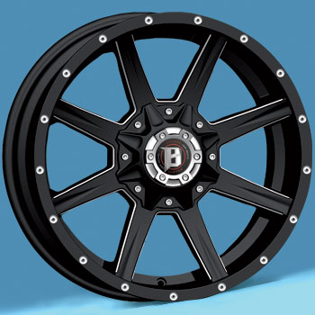 SPECIALS BLOWOUT BALLISTIC Razorback Rims Yokohama Tires (For Dodge Ram) Black